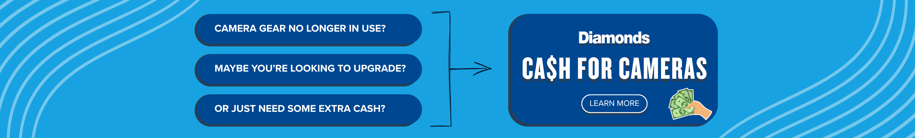 Cash for Cameras Banner